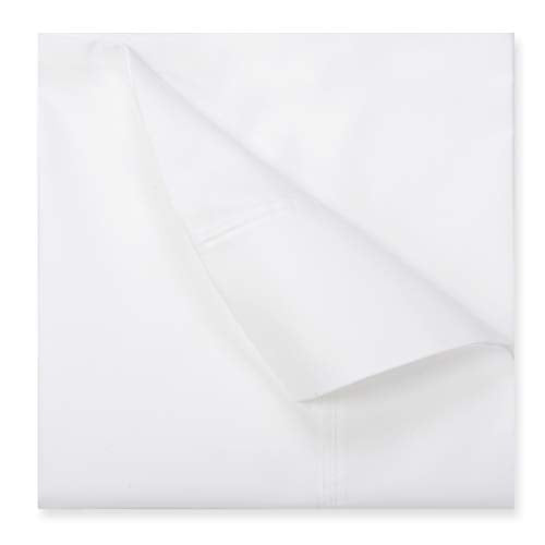 Kathy Ireland 300 Thread Count Organic Cotton Percale 4 pcs Sheet Set King White - Like New
