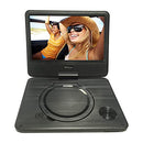 SYLVANIA 10-INCH PORTABLE DVD PLAYER WITH USB/SD CARD READER SDVD1048 - BLACK - Like New
