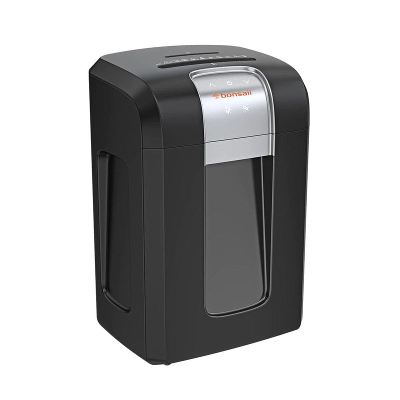 Bonsaii 3S30, 18 sheet, Cross-Cut, 7.9-gallon Capacity Shredder - Black - Like New