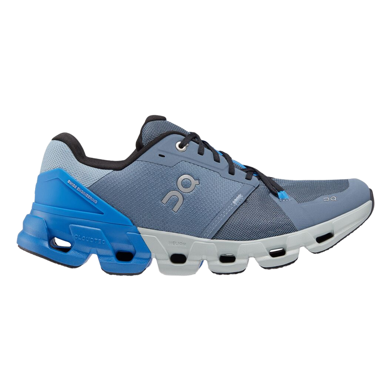 71-98675 ON Running Mens Cloudflyer V4 Textile Synthetic METAL/LAPIS 10 New