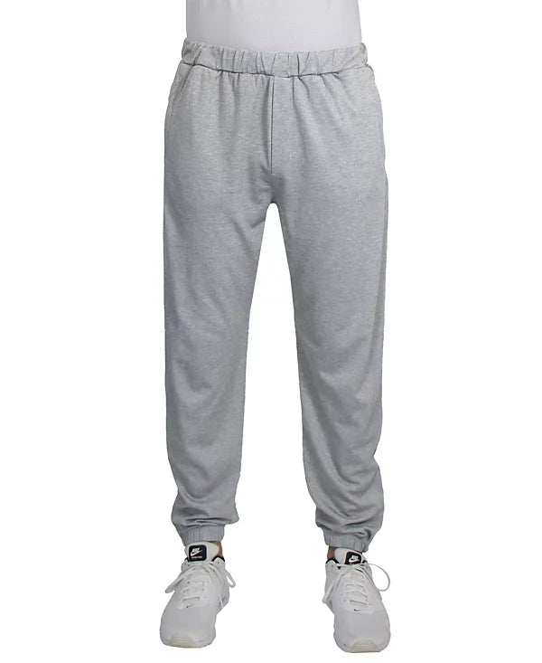 BLUE ICE MEN'S MOISTURE WICKING PERFORMANCE JOGGERS - SIZE: MEN L - GRAY - Brand New