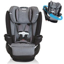 Evenflo Gold Revolve360 Extend All-in-One Rotational Car Seat SensorSafe -Gray - Brand New