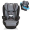 Evenflo Gold Revolve360 Extend All-in-One Rotational Car Seat SensorSafe -Gray - Brand New