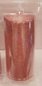 Luminara Flameless Holiday Red Glitter Pillar Candle Set 5.5" & 7" - Like New