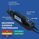 Dremel 4000-2/32 Variable Speed Rotary Tool Kit Engraver Polisher Sander - Black - Like New