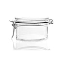BLUESKY TRADING MASON FLAT JAR, 10 OZ - GLASS, CASE PACK OF 24 - Like New