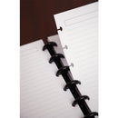 TUL® Note-Taking System Discbound Leather Cover, Letter, 60 Sheets, Gray - Like New