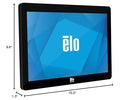 ELO 1502L 15.6" FULL HD TOUCHSCREEN MONITOR, NO STAND, E125496 - BLACK - Like New