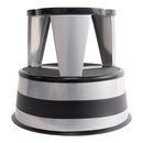 Cramer Kik Step Steel Step Two Step Stool, Holds 350 lbs (Silvertone) - NEW - Brand New