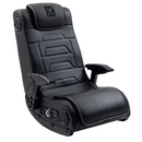 X ROCKER PRO SERIES H3 XL VIDEO GAMING FLOOR CHAIR WITH ARMRESTS - BLACK - Like New