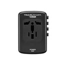 CONAIR FAST CHARGE UNIVERSAL TRAVEL ADAPTER - BLACK - Like New