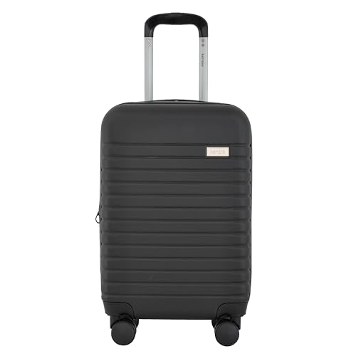 KENSIE 20" GRACEFUL HARDSIDE CARRY-ON LUGGAGE - BLACK - Like New