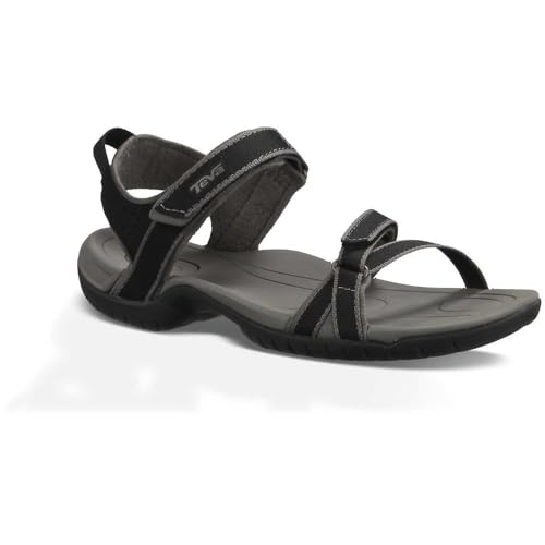 1006263 TEVA WOMEN'S VERRA SANDAL BLACK/GRAY SIZE WOMAN 6 - Like New