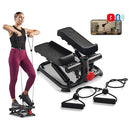 SUNNY HEALTH FITNESS MINI STEPPER ADJUSTABLE STEP HEIGHT SF-S0978SMART - BLACK - Like New