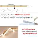 TOPAI 24V COB LED Strips Lights Natural White 32.8ft/10M Super Bright 4000K - Like New
