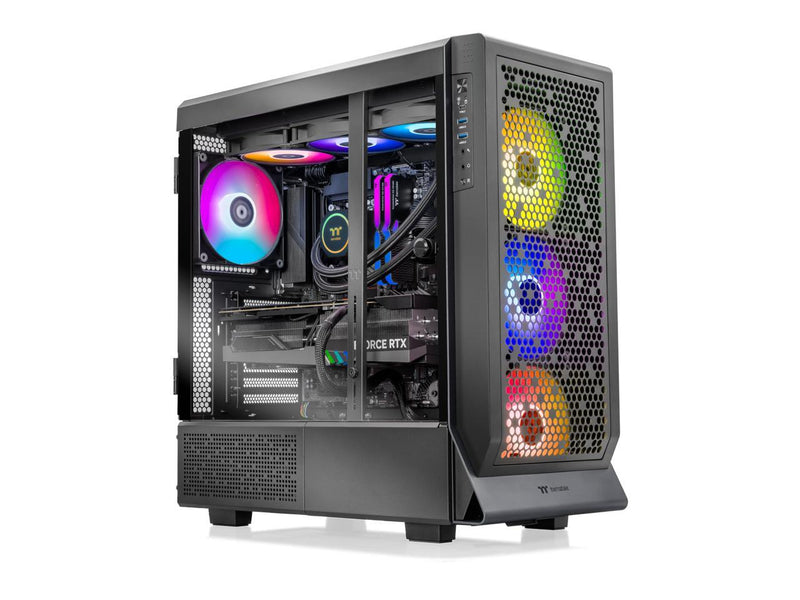 Thermaltake LCGS Apollo 490 Gaming Desktop (Liquid Cooled AMD Ryzen 7 7800X3D,