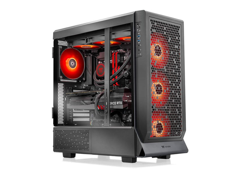 Thermaltake LCGS Apollo 490 Gaming Desktop (Liquid Cooled AMD Ryzen 7 7800X3D,