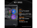 Thermaltake Gaming Desktop PC NE i1260T-V170B Intel Core i5-12600KF 16GB DDR4