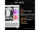 Thermaltake LCGS NE i1470-V170S Gaming Desktop (Intel Core i5-14400F, NVIDIA