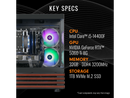 Thermaltake LCGS NE Gaming Desktop Core i5-14400F RTX 5060 Ti 8GB 32GB DDR4 1TB