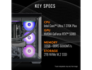 Thermaltake LCGS NE Gaming Desktop Core Ultra 7 270K RTX 5080 16GB 32GB DDR5 2TB