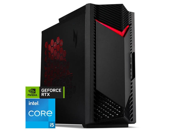 Acer Nitro 50 Gaming Desktop PC, Intel Core i5-14400F, GeForce RTX 3050, 16GB