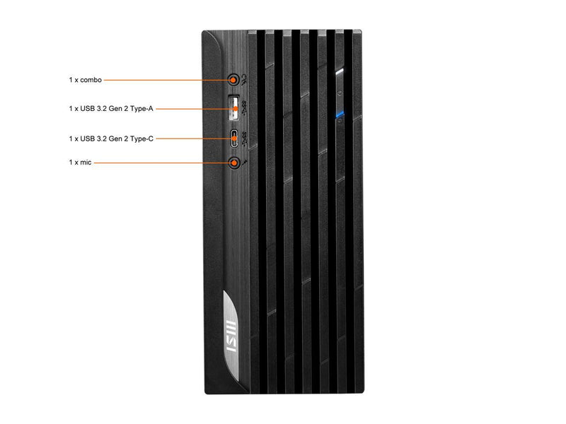 MSI PRO DP20ZA 5M-058US AMD Ryzen R7-5700G 3.8-4.6GHz/ 16GB(2x8GB) DDR4/