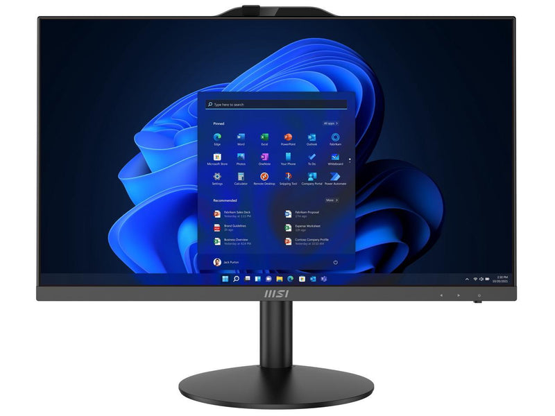 MSI All-in-One Computer PRO AP242 12M-230US Intel Core i5-12400 16GB DDR4 500 GB