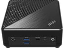 MSI Desktop Computer Cubi N ADL-021US Intel N100 4GB DDR4 128 GB M.2 SATA SSD