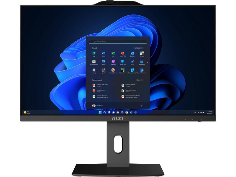 MSI All-in-One Computer PRO AP242P 14M-644US Intel Core i5-14400 8GB DDR5 1TB