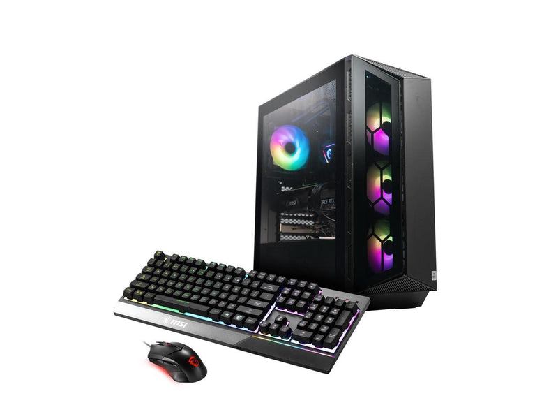 MSI Aegis R Gaming Desktop Intel Core i7-14700F 2.10 GHz GeForce RTX 4070 Ti