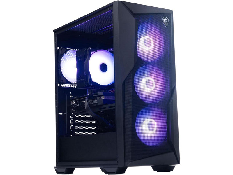 MSI Gaming Desktop Intel Core i7-14700F NVIDIA GeForce RTX 4060 Ti 32GB DDR5 2