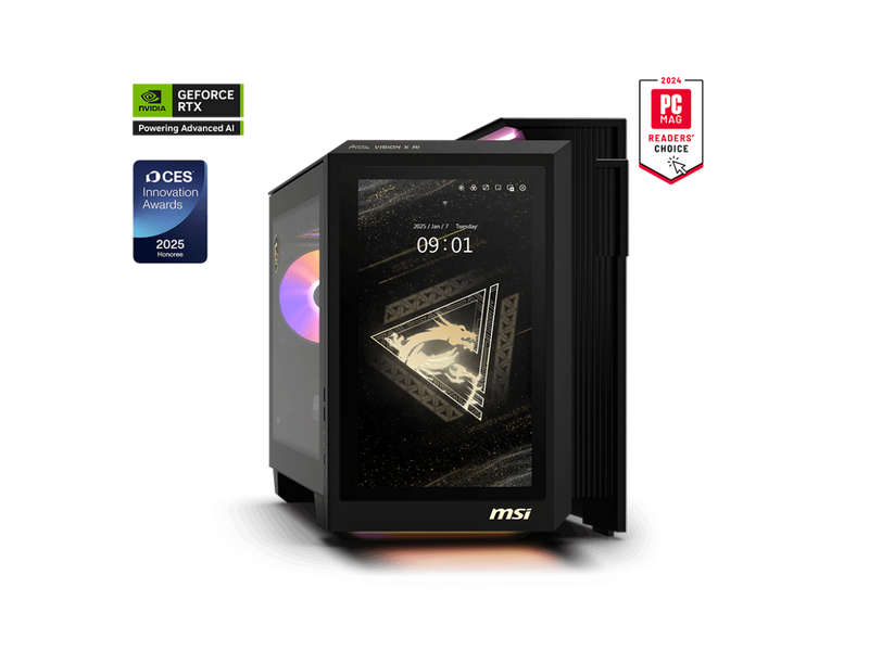 MSI Gaming Desktop PC MEG Vision X AI 2NVZ9-045US Intel Core Ultra 9 285K 64GB
