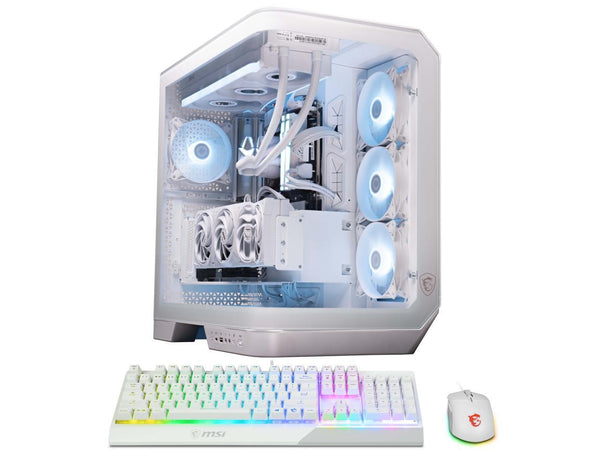 MSI Gaming Desktop PC Vision RS AI 2NVV7-1466US Intel Core Ultra 7 265K 64GB