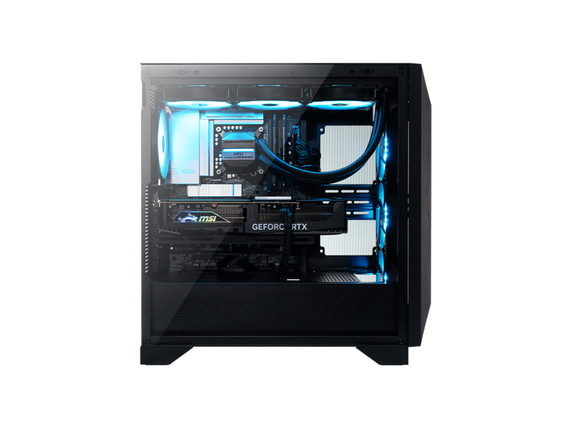 MSI Aegis ZS2 Gaming Desktop AMD Ryzen 9 9900X NVIDIA GeForce RTX 5080 64GB RAM