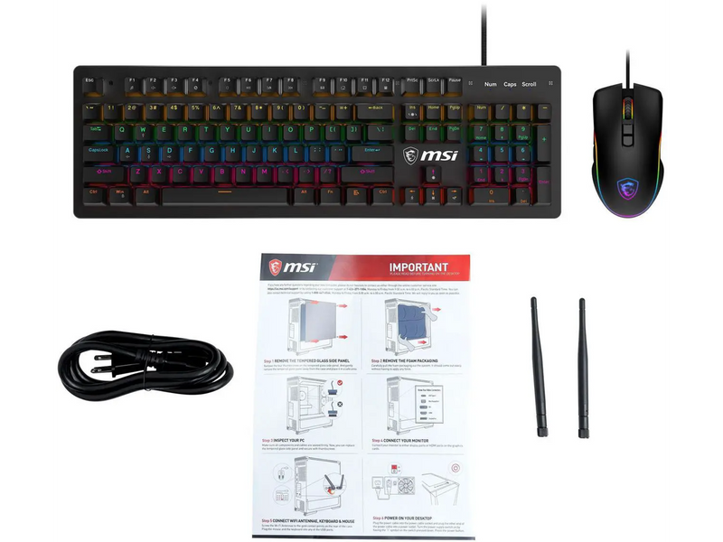 MSI Gaming Desktop PC CODEX R2 AI B2NVN7-450US Intel Core Ultra 7 265K 32GB DDR5