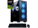 MSI Codex Z2 B8NVL-694US Gaming Desktop PC, AMD Ryzen 5 8400F 6-Core, GeForce