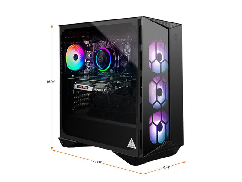 MSI Aegis R (Tower) Gaming Desktop, Intel Core i7-10700F, GeForce RTX