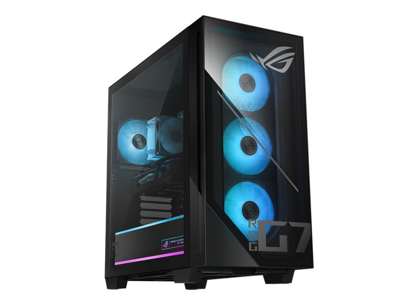 ASUS ROG GM700 (2025) Gaming Desktop PC, AMD Ryzen 7 8700F Processor, AMD Radeon