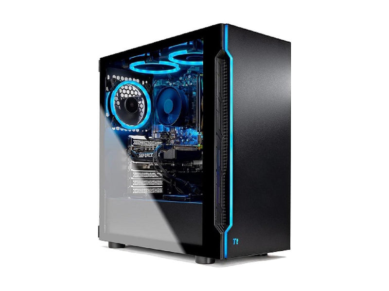 Skytech Shadow 3.0 Gaming Computer PC Desktop - Ryzen 5 3600 6-Core 3.6 GHz, GTX