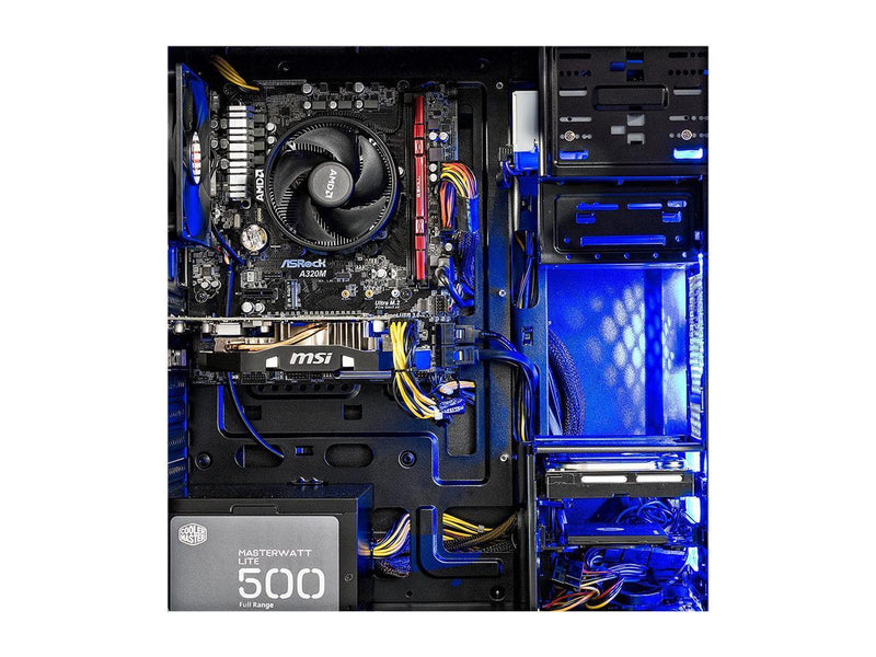 Skytech Shadow Gaming Computer PC Desktop - Ryzen 3 1200 4-Core 3.1 GHz, GTX