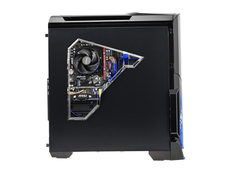 Skytech Shadow Gaming Computer PC Desktop - Ryzen 3 1200 4-Core 3.1 GHz, GTX