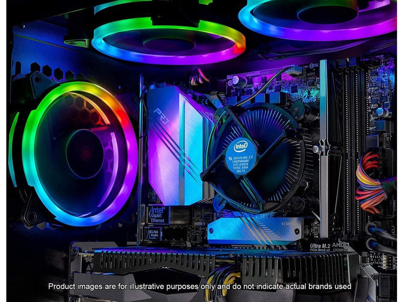 Skytech Shadow 3.0 Gaming Computer PC Desktop - Ryzen 3 3100 4-Core 3.6 GHz, GTX