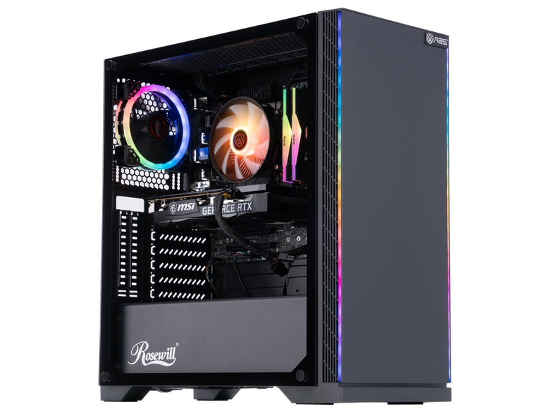 ABS Master Gaming PC - Windows 11 Home - Intel i5 12400F - GeForce RTX 3060 -