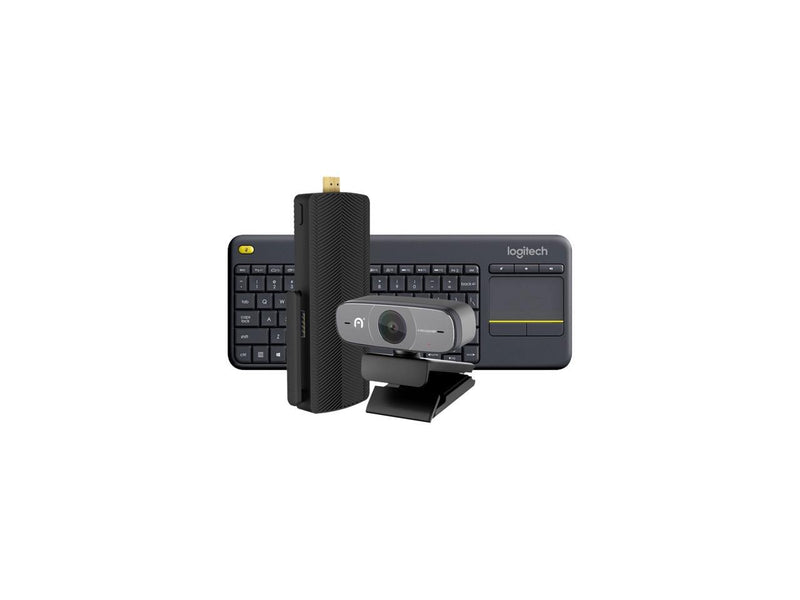 Azulle Fanless Mini PC Stick w/Zoom Access4 Pro AG3222Z Intel Pentium G4400 4 GB