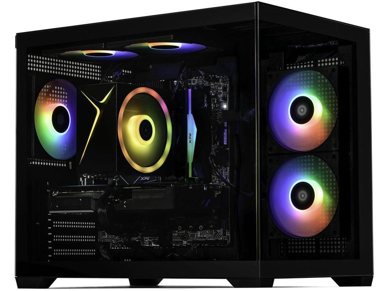 STORMCRAFT Gaming PC SIRIUS Intel Core i5-14400F NVIDIA GeForce RTX 5060  – AI