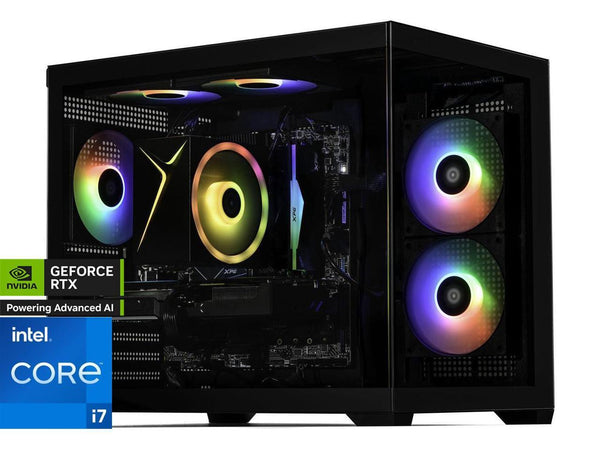 STORMCRAFT Gaming PC Intel SIRIUS Core i7-14700F NVIDIA GeForce RTX 5060- AI