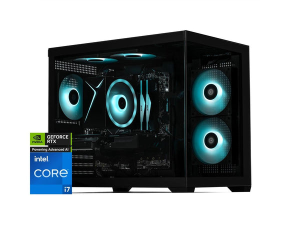 STORMCRAFT Gaming PC SIRIUS Intel Core i7-14700F NVIDIA GeForce RTX 5060 TI 8GB-