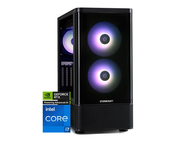 STORMCRAFT Gaming PC SKYHAWK PRO Intel Core i7-14700F NVIDIA GeForce RTX 5070 –