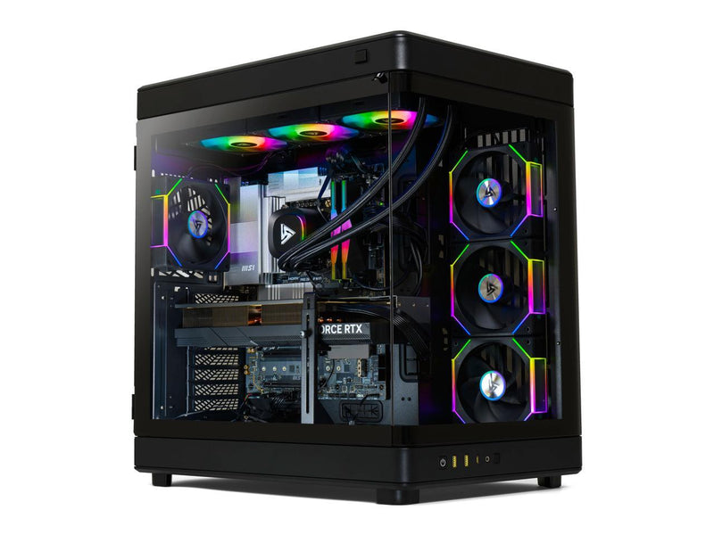 STORMCRAFT Gaming PC WIZARD AMD Ryzen 7 9800X3D NVIDIA GeForce RTX 5090 – AI